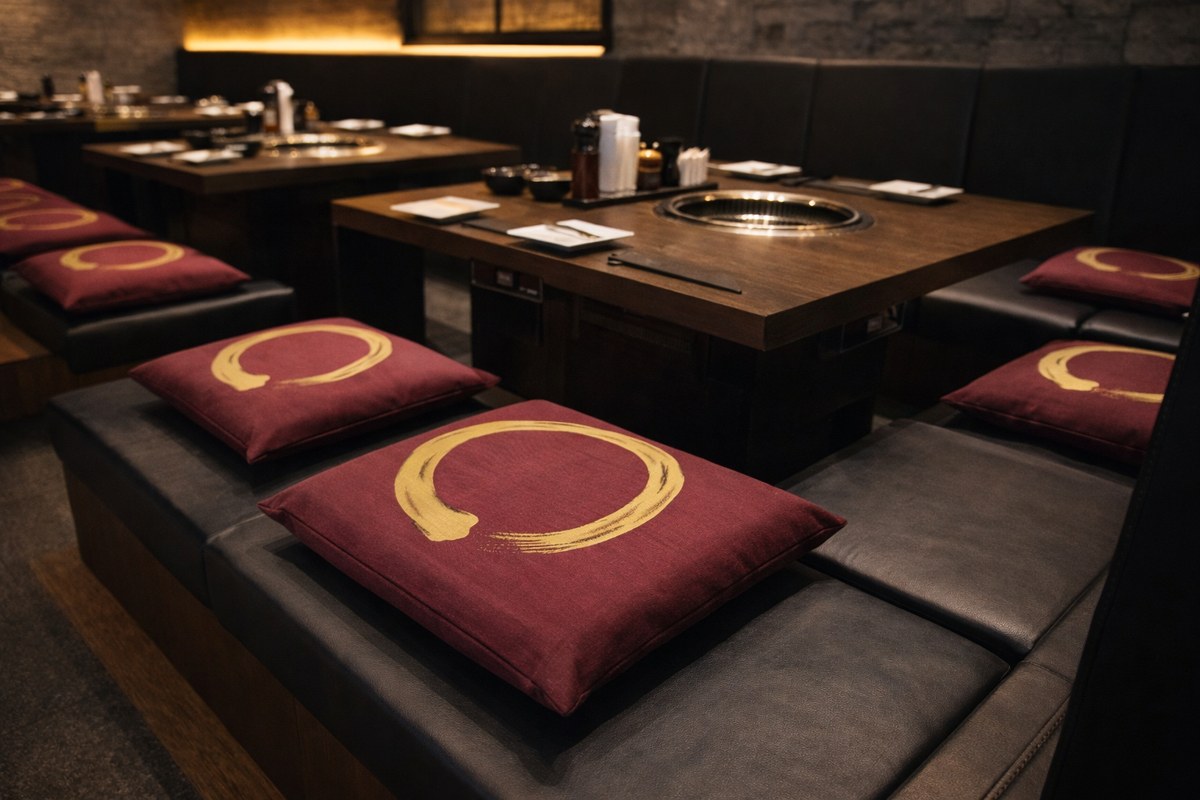 焼肉店での使用イメージ